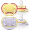 PHILIPS AVENT Cumlík Ultra air 0-6 m 2 ks Philips Avent Dievča (fialová/žltá)