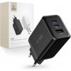 Tech-protect Multi Port sieťová nabíjačka USB / 2x USB-C QC 65W, čierna