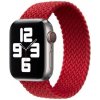 AppleKing nylonový remienok s vrkočovým vzorom pre Apple Watch Ultra 49mm / 46mm / 45mm / 44mm / 42mm - M - červený - možnosť vrátiť tovar ZADARMO do 30tich dní