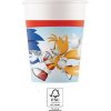 Procos Papierové poháre - Sonic 200 ml 8 ks