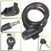 Zabezpečenie, zámok na bicykel lanko s kľúčom 80cm KELTIN K02303