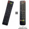 Predátor JTC TV DVB-75003 náhradný diaľkový ovládač iného vzhľadu