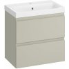 Cersanit Moduo Skříňka s umyvadlem slim 60 cm, kašmír S801-594
