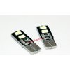 Autožiarovka T10, 4xled, biela, 5730 SMD, Canbus