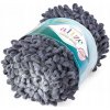 Priadza s tieňovaním Alize Puffy Fine Ombre Batik, farba č. 7259 na deky