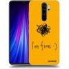 Picasee silikónový prehľadný obal pre Xiaomi Redmi Note 8 Pro - I am fine