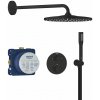 Grohe Precision vaňová/sprchová batéria podomietková s termostatom čierna 348802430