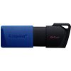Kingston DataTraveler Exodia M USB flash disk 64 GB čierna/modrá DTXM/64GB-2P USB 3.2 (Gen 1x1); DTXM/64GB-2P