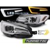 Tuning-tec LED SVETLOMETY DRL CHROME pasujú na SUBARU WRX 14-22