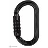 Petzl OK TRIACT LOCK karabína ovál s automatickou poistkou, čierna