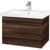 Dreja Umývadlová skrinka BIG INN SZZ 65 - D06 Orech / Úchytka T06 / D06 Orech
