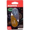 Korekčný strojček Kores Mini Roller Metallic - 5 mm x 5 m, 2 ks