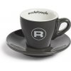 Rocket Espresso šálka s podšálkou #rocketpeople 60 ml, tmavo šedá (set 6 ks)