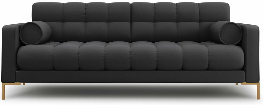 Cosmopolitan Design Tmavosivá pohovka 177 cm Bali