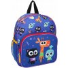 Predškolský viac-komorový batoh Milo Vadobag pre chlapcov a dievčatá, modrý, viacfarebný