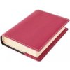 Kožený obal na knihu KLASIK XL 25,5 x 39,8 cm - kůže růžová