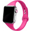 MojRemienok.sk Slim silikónový remienok pre Apple Watch 38 mm/40 mm/41 mm/42 mm Farba: tmavo ružová