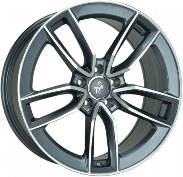 Keskin KT21 7,5x17 5x112 ET45 palladium front polished