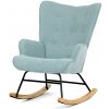 Autronic BONTEC Hojdacie kreslo, modrá, látka, AK-371 BLUE2 Farba: Modrá