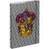 BAAGL Dosky na zošity A4 Harry Potter Chrabromil Erb sivá
