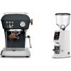 Ascaso Dream PID, Anthracite + Eureka Atom W 75, white