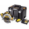DeWALT DeWALT DCS573H2T Píla kotúčová 190mm 1727W 18V XR Powerstack 2x5,0Ah bezuhlíková