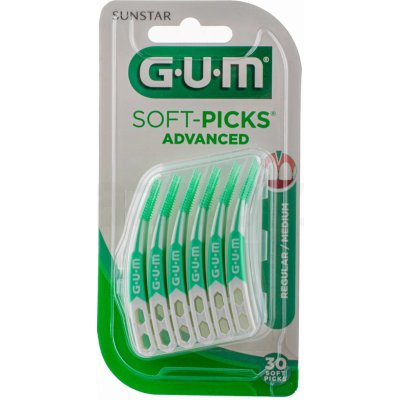 G.U.M Soft Picks Advanced medzizubné kefky Regular 30 ks