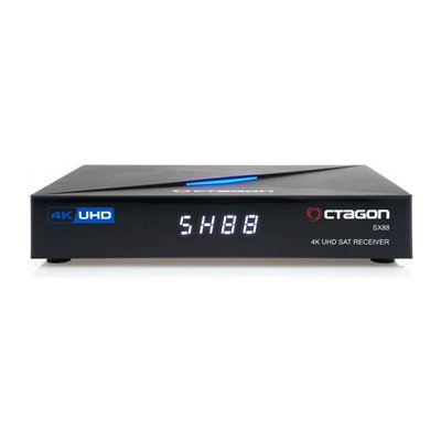 OCTAGON SX88 V2 Dual Boot-Enigma 2/DefineOS 4K DVB-S2 + IP H.265 HEVC