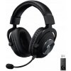 Slúchadlá Logitech G Pro X Wireless Lightspeed čierne 981-000907