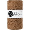 Bobbiny 3PLY Macrame Rope 3 mm 100 m Caramel Špagát