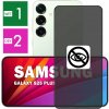 OCHRANNÉ SKLO PRE SAMSUNG GALAXY S25 PLUS, PRIVAČNÉ, PROTI ŠPEHOVANIU, 5D