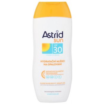 Astrid Sun Kids detské mlieko na opaľovanie Waterproof D-panthenol UVA+UVB SPF30 200 ml