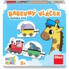 Puzzle - hra pro děti Dino První hraní: Barevný vláček