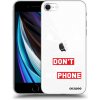 Picasee silikónový prehľadný obal pre Apple iPhone SE 2020 - Evil Eye - Transparent
