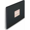 Hama Fine Art Spiral NewBlack 36x32 50 schwarze Seiten 9835