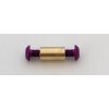 NO NAME Pivot Alu Purple Button 3/16