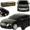 Rastar 48600 Bentley Continental GT 1:24 čierne auto na diaľkové ovládanie biela