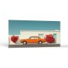 Autá Oranžové retro auto | Obrazy Vintessia Rozmery panoráma: 40x80