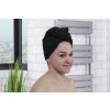 Rýchloschnúci turban na vlasy RENA čierny