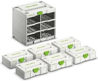 Festool SYS3-RK/6 M 337-Set Systainer3 Rack 577816