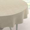 Biante Dekoračný okrúhly obrus PML-119 Svetlá režná Ø 120 cm