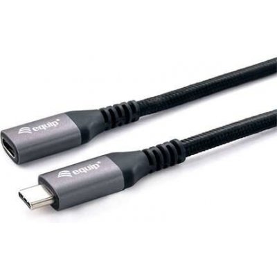 Equip 128370 predlžovací USB-C 3.2 Gen2, samec/samica, 4K/60Hz, 10Gbps, 0,5 m