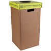 Odpadkový kôš, určený na zálohované fľaše, vyrobený z recyklovaných materiálov, 50 l, RECOBIN 