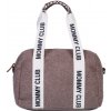 Childhome Prebaľovacia taška Mommy Club Signature Teddy Soft Brown