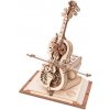 Robotime drevené mechanické puzzle Kúzelné violoncello (elektrický pohon) AMK63