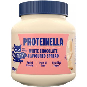 HealthyCO Proteinella biela čokoláda 400 g