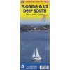 mapa Florida, US Deep south 1:720 t./1:1 mil. ITM