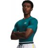 Pánske tričko Under Armour HG Armour Comp SS Rack Green/White XL