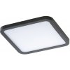 Zápustné - podhľadové svietidlo AZZARDO Slim 15 Square black AZ2836 vhodné do kúpeľne