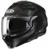 Modulárna prilba otočná čeľusť Pinlock HJC F100 Carbon Solid Black L